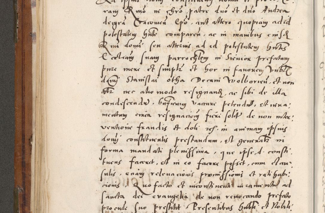Zdjęcie nr 175 dla obiektu archiwalnego: Volumen unicum actorum episcopalium R. D. Andreae Zebrzydowski, episcopi Cracoviensis ducis Severiae ab a. D. 1551 usque ad annum 1560 mensem majum inclusive, quorum index ad finem praesentis voluminis adnotatus.