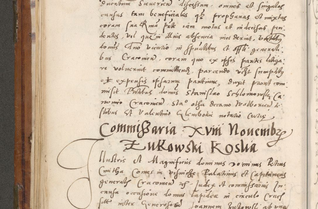 Zdjęcie nr 173 dla obiektu archiwalnego: Volumen unicum actorum episcopalium R. D. Andreae Zebrzydowski, episcopi Cracoviensis ducis Severiae ab a. D. 1551 usque ad annum 1560 mensem majum inclusive, quorum index ad finem praesentis voluminis adnotatus.