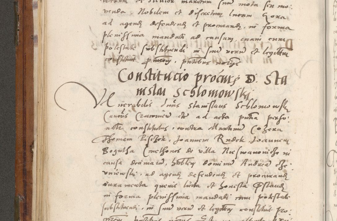Zdjęcie nr 169 dla obiektu archiwalnego: Volumen unicum actorum episcopalium R. D. Andreae Zebrzydowski, episcopi Cracoviensis ducis Severiae ab a. D. 1551 usque ad annum 1560 mensem majum inclusive, quorum index ad finem praesentis voluminis adnotatus.