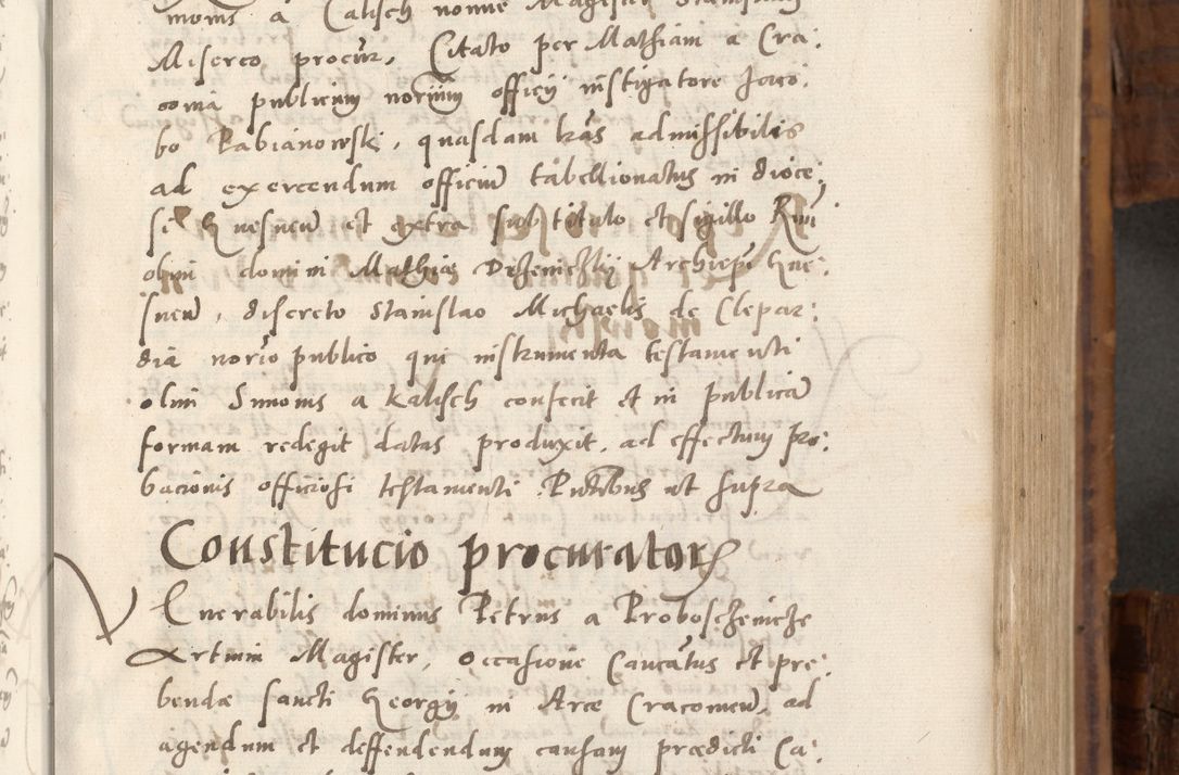 Zdjęcie nr 162 dla obiektu archiwalnego: Volumen unicum actorum episcopalium R. D. Andreae Zebrzydowski, episcopi Cracoviensis ducis Severiae ab a. D. 1551 usque ad annum 1560 mensem majum inclusive, quorum index ad finem praesentis voluminis adnotatus.