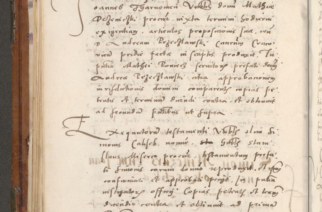 Zdjęcie nr 161 dla obiektu archiwalnego: Volumen unicum actorum episcopalium R. D. Andreae Zebrzydowski, episcopi Cracoviensis ducis Severiae ab a. D. 1551 usque ad annum 1560 mensem majum inclusive, quorum index ad finem praesentis voluminis adnotatus.