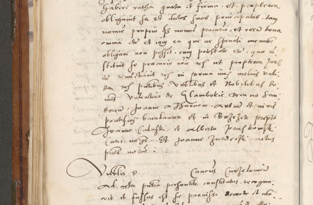 Zdjęcie nr 151 dla obiektu archiwalnego: Volumen unicum actorum episcopalium R. D. Andreae Zebrzydowski, episcopi Cracoviensis ducis Severiae ab a. D. 1551 usque ad annum 1560 mensem majum inclusive, quorum index ad finem praesentis voluminis adnotatus.