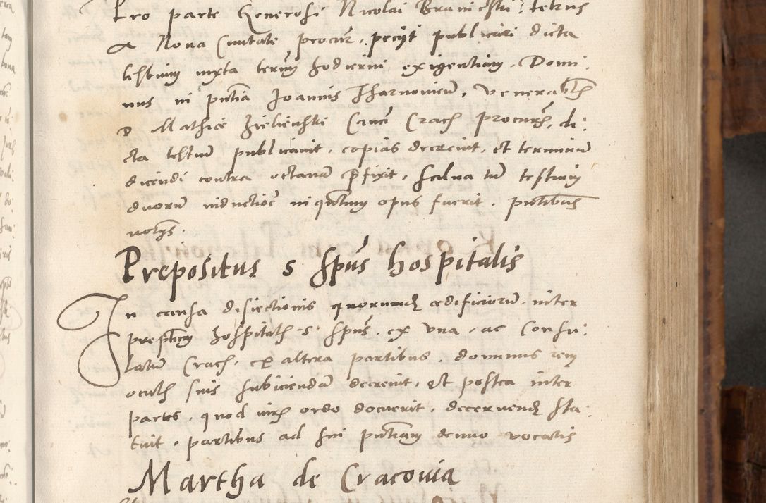 Zdjęcie nr 152 dla obiektu archiwalnego: Volumen unicum actorum episcopalium R. D. Andreae Zebrzydowski, episcopi Cracoviensis ducis Severiae ab a. D. 1551 usque ad annum 1560 mensem majum inclusive, quorum index ad finem praesentis voluminis adnotatus.