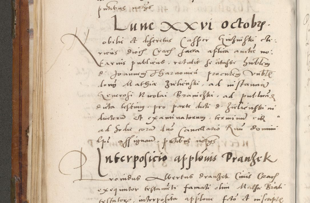 Zdjęcie nr 147 dla obiektu archiwalnego: Volumen unicum actorum episcopalium R. D. Andreae Zebrzydowski, episcopi Cracoviensis ducis Severiae ab a. D. 1551 usque ad annum 1560 mensem majum inclusive, quorum index ad finem praesentis voluminis adnotatus.