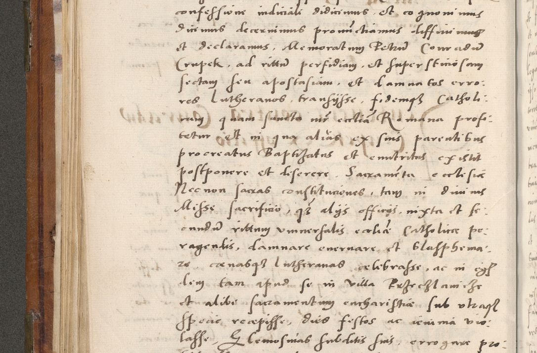 Zdjęcie nr 141 dla obiektu archiwalnego: Volumen unicum actorum episcopalium R. D. Andreae Zebrzydowski, episcopi Cracoviensis ducis Severiae ab a. D. 1551 usque ad annum 1560 mensem majum inclusive, quorum index ad finem praesentis voluminis adnotatus.