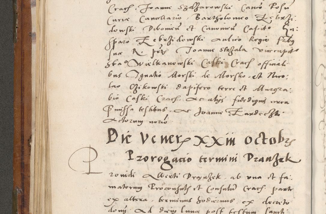Zdjęcie nr 143 dla obiektu archiwalnego: Volumen unicum actorum episcopalium R. D. Andreae Zebrzydowski, episcopi Cracoviensis ducis Severiae ab a. D. 1551 usque ad annum 1560 mensem majum inclusive, quorum index ad finem praesentis voluminis adnotatus.