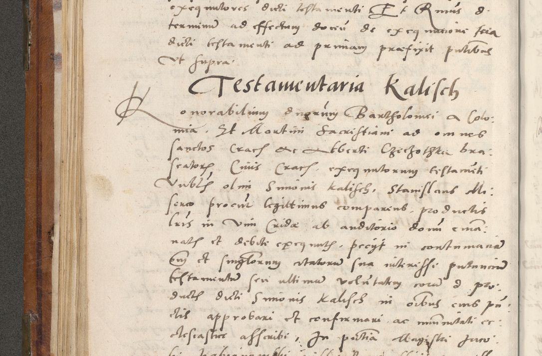 Zdjęcie nr 137 dla obiektu archiwalnego: Volumen unicum actorum episcopalium R. D. Andreae Zebrzydowski, episcopi Cracoviensis ducis Severiae ab a. D. 1551 usque ad annum 1560 mensem majum inclusive, quorum index ad finem praesentis voluminis adnotatus.