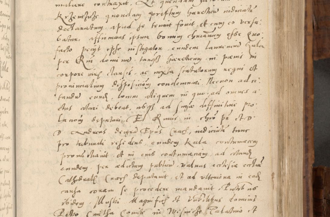 Zdjęcie nr 126 dla obiektu archiwalnego: Volumen unicum actorum episcopalium R. D. Andreae Zebrzydowski, episcopi Cracoviensis ducis Severiae ab a. D. 1551 usque ad annum 1560 mensem majum inclusive, quorum index ad finem praesentis voluminis adnotatus.