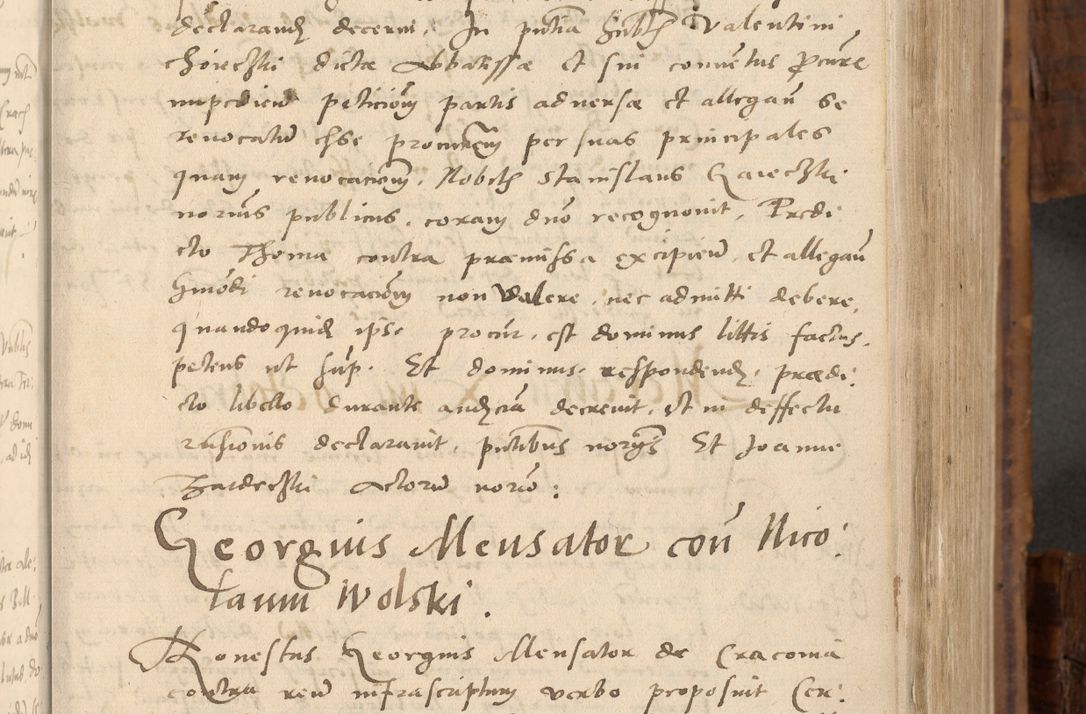 Zdjęcie nr 122 dla obiektu archiwalnego: Volumen unicum actorum episcopalium R. D. Andreae Zebrzydowski, episcopi Cracoviensis ducis Severiae ab a. D. 1551 usque ad annum 1560 mensem majum inclusive, quorum index ad finem praesentis voluminis adnotatus.