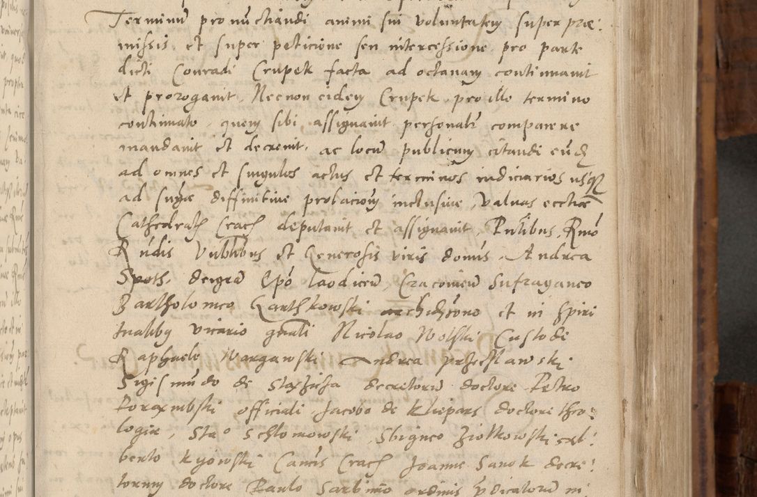 Zdjęcie nr 118 dla obiektu archiwalnego: Volumen unicum actorum episcopalium R. D. Andreae Zebrzydowski, episcopi Cracoviensis ducis Severiae ab a. D. 1551 usque ad annum 1560 mensem majum inclusive, quorum index ad finem praesentis voluminis adnotatus.