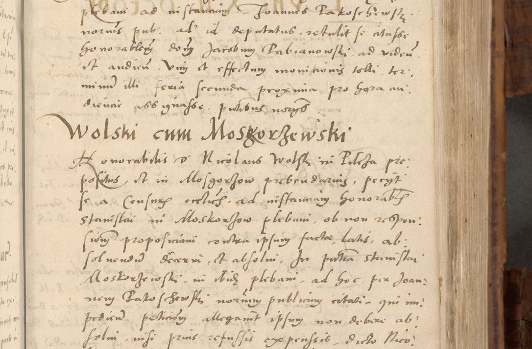 Zdjęcie nr 120 dla obiektu archiwalnego: Volumen unicum actorum episcopalium R. D. Andreae Zebrzydowski, episcopi Cracoviensis ducis Severiae ab a. D. 1551 usque ad annum 1560 mensem majum inclusive, quorum index ad finem praesentis voluminis adnotatus.