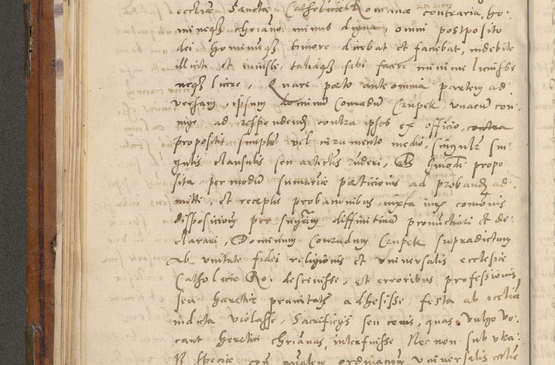 Zdjęcie nr 115 dla obiektu archiwalnego: Volumen unicum actorum episcopalium R. D. Andreae Zebrzydowski, episcopi Cracoviensis ducis Severiae ab a. D. 1551 usque ad annum 1560 mensem majum inclusive, quorum index ad finem praesentis voluminis adnotatus.