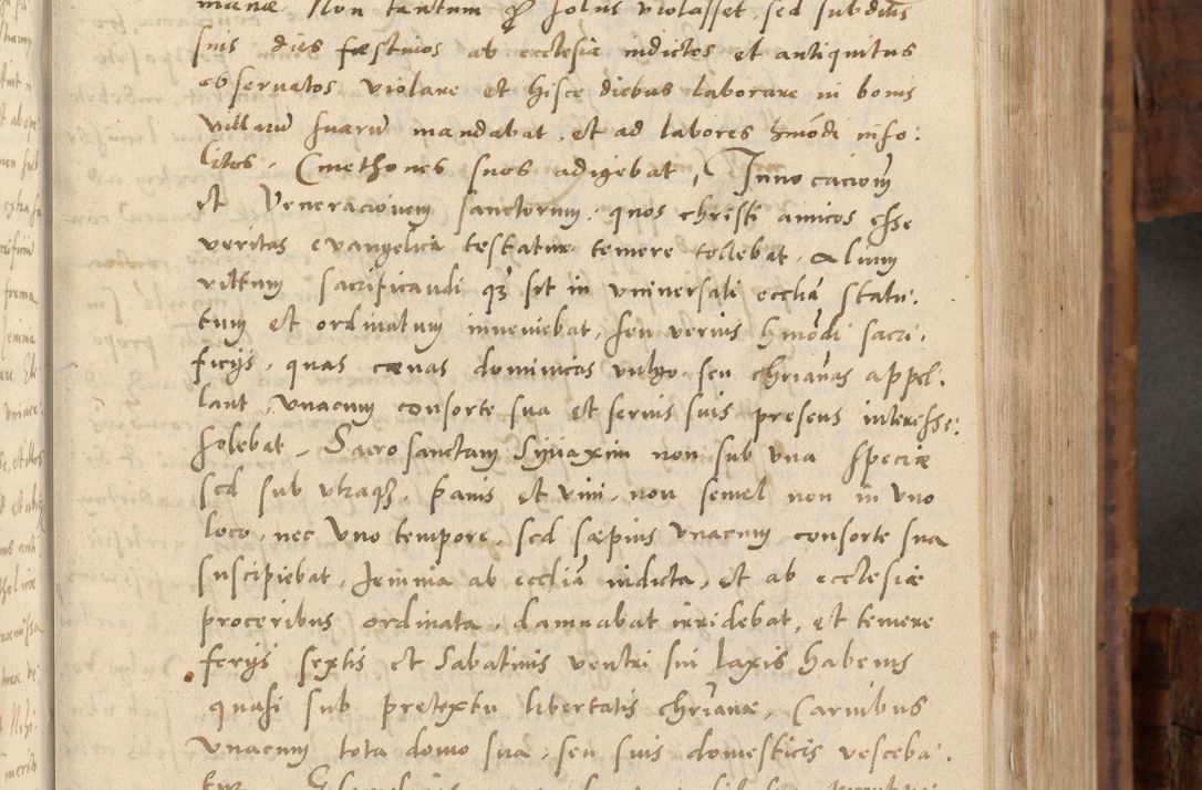 Zdjęcie nr 114 dla obiektu archiwalnego: Volumen unicum actorum episcopalium R. D. Andreae Zebrzydowski, episcopi Cracoviensis ducis Severiae ab a. D. 1551 usque ad annum 1560 mensem majum inclusive, quorum index ad finem praesentis voluminis adnotatus.