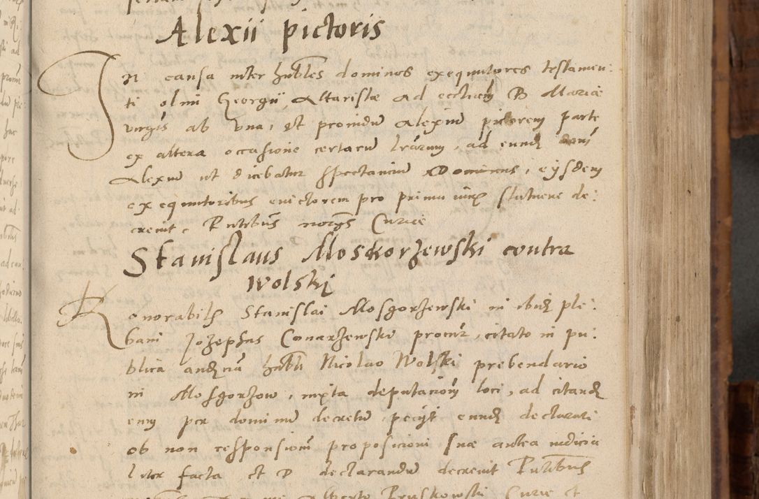 Zdjęcie nr 108 dla obiektu archiwalnego: Volumen unicum actorum episcopalium R. D. Andreae Zebrzydowski, episcopi Cracoviensis ducis Severiae ab a. D. 1551 usque ad annum 1560 mensem majum inclusive, quorum index ad finem praesentis voluminis adnotatus.