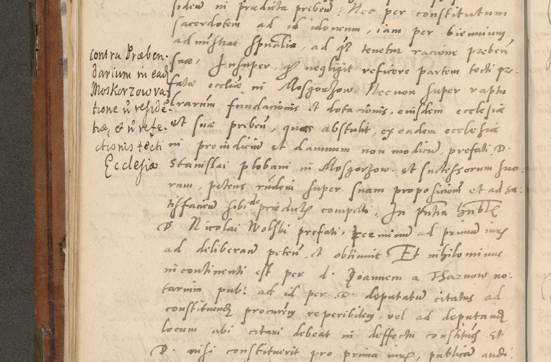 Zdjęcie nr 99 dla obiektu archiwalnego: Volumen unicum actorum episcopalium R. D. Andreae Zebrzydowski, episcopi Cracoviensis ducis Severiae ab a. D. 1551 usque ad annum 1560 mensem majum inclusive, quorum index ad finem praesentis voluminis adnotatus.