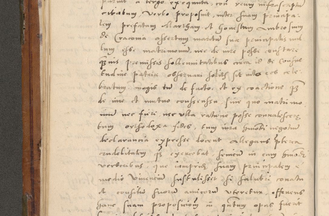 Zdjęcie nr 87 dla obiektu archiwalnego: Volumen unicum actorum episcopalium R. D. Andreae Zebrzydowski, episcopi Cracoviensis ducis Severiae ab a. D. 1551 usque ad annum 1560 mensem majum inclusive, quorum index ad finem praesentis voluminis adnotatus.