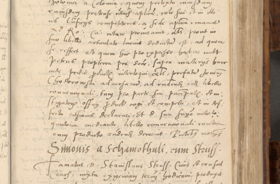 Zdjęcie nr 86 dla obiektu archiwalnego: Volumen unicum actorum episcopalium R. D. Andreae Zebrzydowski, episcopi Cracoviensis ducis Severiae ab a. D. 1551 usque ad annum 1560 mensem majum inclusive, quorum index ad finem praesentis voluminis adnotatus.