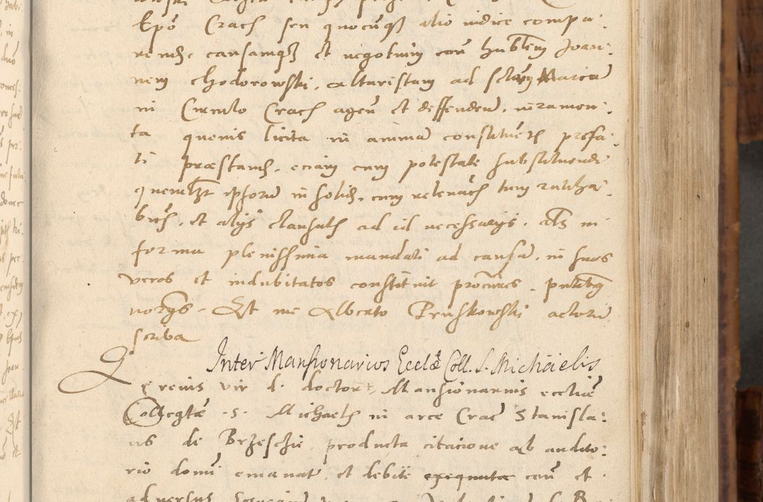 Zdjęcie nr 76 dla obiektu archiwalnego: Volumen unicum actorum episcopalium R. D. Andreae Zebrzydowski, episcopi Cracoviensis ducis Severiae ab a. D. 1551 usque ad annum 1560 mensem majum inclusive, quorum index ad finem praesentis voluminis adnotatus.