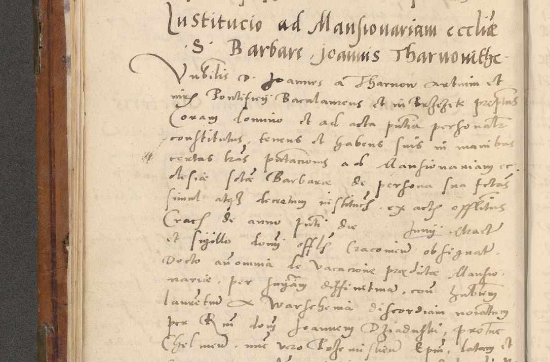 Zdjęcie nr 81 dla obiektu archiwalnego: Volumen unicum actorum episcopalium R. D. Andreae Zebrzydowski, episcopi Cracoviensis ducis Severiae ab a. D. 1551 usque ad annum 1560 mensem majum inclusive, quorum index ad finem praesentis voluminis adnotatus.