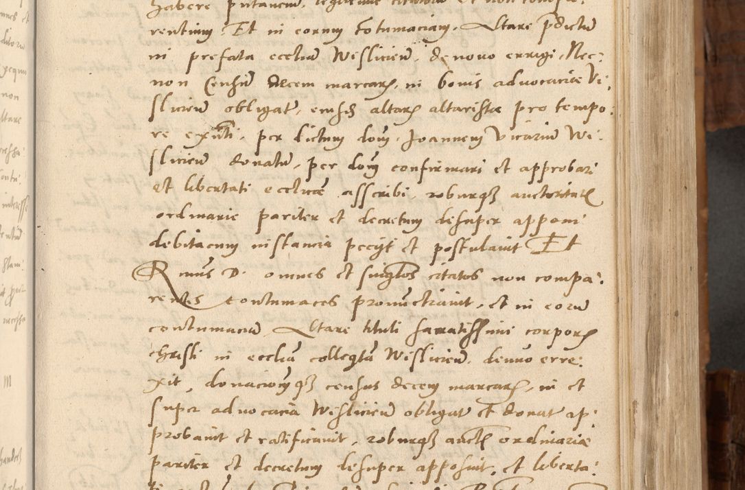Zdjęcie nr 70 dla obiektu archiwalnego: Volumen unicum actorum episcopalium R. D. Andreae Zebrzydowski, episcopi Cracoviensis ducis Severiae ab a. D. 1551 usque ad annum 1560 mensem majum inclusive, quorum index ad finem praesentis voluminis adnotatus.