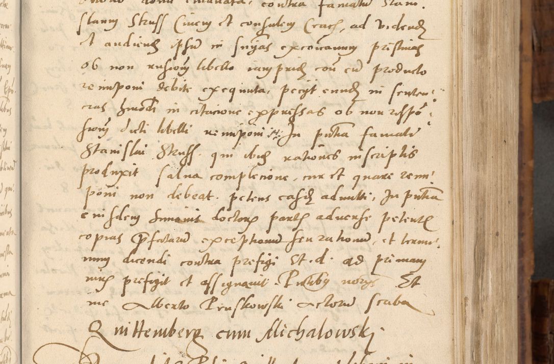 Zdjęcie nr 72 dla obiektu archiwalnego: Volumen unicum actorum episcopalium R. D. Andreae Zebrzydowski, episcopi Cracoviensis ducis Severiae ab a. D. 1551 usque ad annum 1560 mensem majum inclusive, quorum index ad finem praesentis voluminis adnotatus.