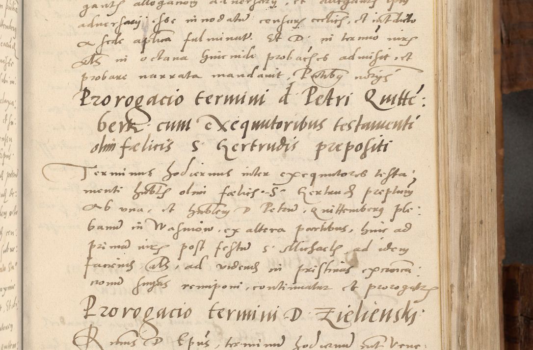 Zdjęcie nr 68 dla obiektu archiwalnego: Volumen unicum actorum episcopalium R. D. Andreae Zebrzydowski, episcopi Cracoviensis ducis Severiae ab a. D. 1551 usque ad annum 1560 mensem majum inclusive, quorum index ad finem praesentis voluminis adnotatus.