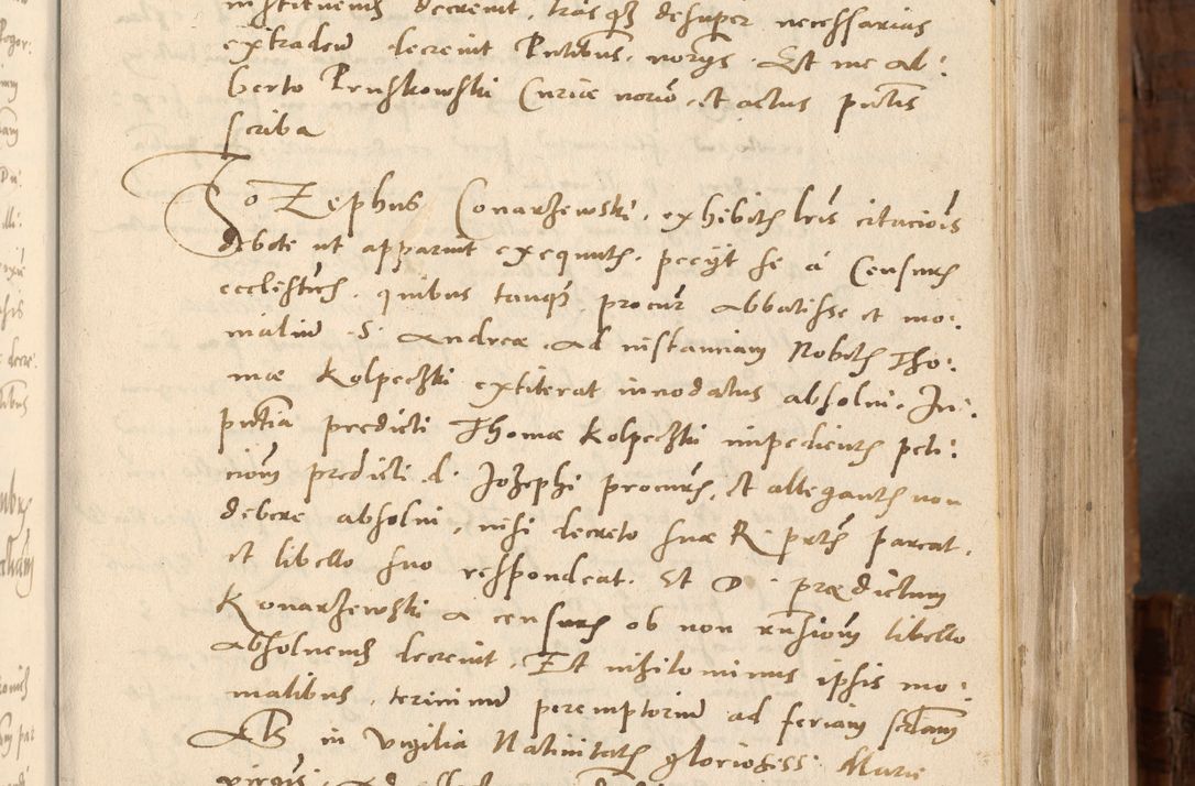 Zdjęcie nr 60 dla obiektu archiwalnego: Volumen unicum actorum episcopalium R. D. Andreae Zebrzydowski, episcopi Cracoviensis ducis Severiae ab a. D. 1551 usque ad annum 1560 mensem majum inclusive, quorum index ad finem praesentis voluminis adnotatus.