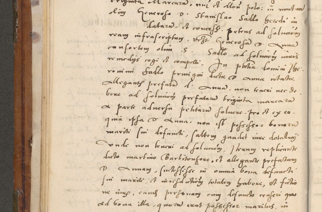 Zdjęcie nr 53 dla obiektu archiwalnego: Volumen unicum actorum episcopalium R. D. Andreae Zebrzydowski, episcopi Cracoviensis ducis Severiae ab a. D. 1551 usque ad annum 1560 mensem majum inclusive, quorum index ad finem praesentis voluminis adnotatus.