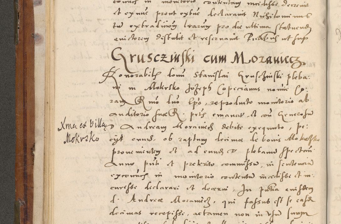 Zdjęcie nr 51 dla obiektu archiwalnego: Volumen unicum actorum episcopalium R. D. Andreae Zebrzydowski, episcopi Cracoviensis ducis Severiae ab a. D. 1551 usque ad annum 1560 mensem majum inclusive, quorum index ad finem praesentis voluminis adnotatus.
