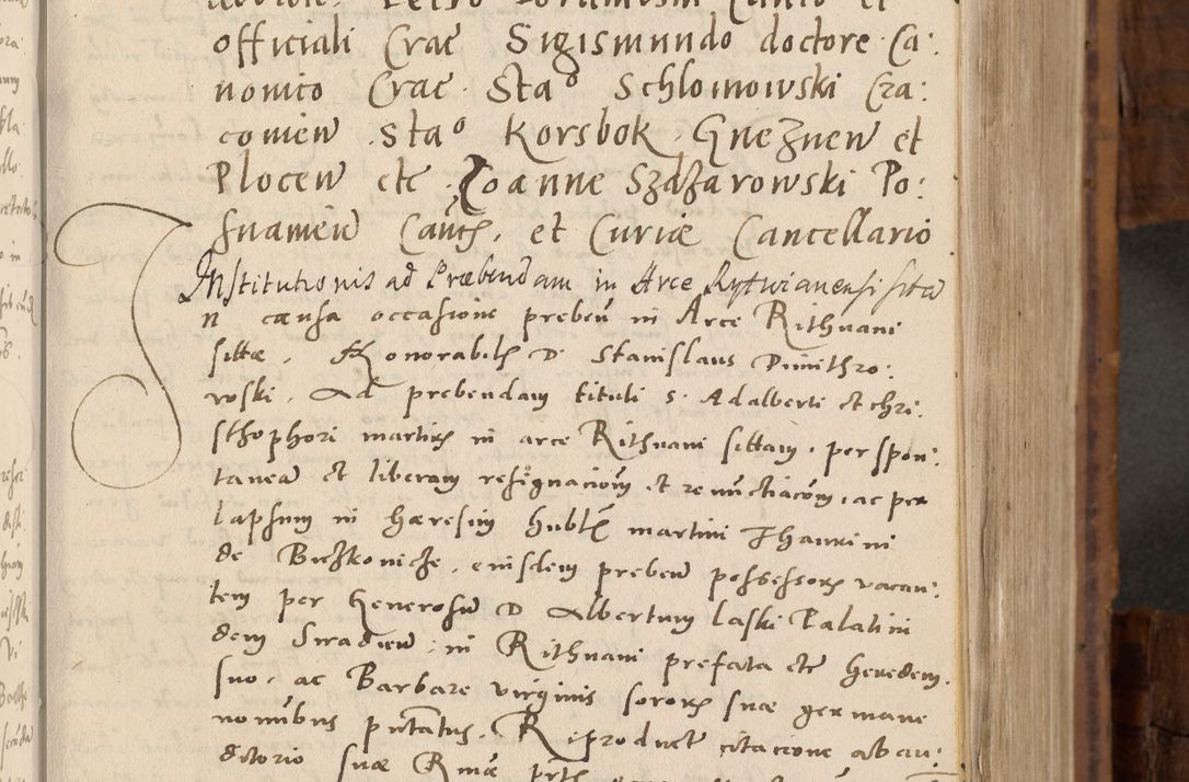 Zdjęcie nr 48 dla obiektu archiwalnego: Volumen unicum actorum episcopalium R. D. Andreae Zebrzydowski, episcopi Cracoviensis ducis Severiae ab a. D. 1551 usque ad annum 1560 mensem majum inclusive, quorum index ad finem praesentis voluminis adnotatus.