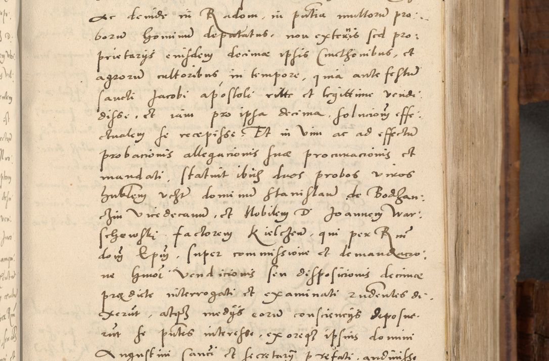 Zdjęcie nr 44 dla obiektu archiwalnego: Volumen unicum actorum episcopalium R. D. Andreae Zebrzydowski, episcopi Cracoviensis ducis Severiae ab a. D. 1551 usque ad annum 1560 mensem majum inclusive, quorum index ad finem praesentis voluminis adnotatus.