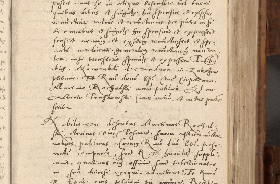 Zdjęcie nr 30 dla obiektu archiwalnego: Volumen unicum actorum episcopalium R. D. Andreae Zebrzydowski, episcopi Cracoviensis ducis Severiae ab a. D. 1551 usque ad annum 1560 mensem majum inclusive, quorum index ad finem praesentis voluminis adnotatus.
