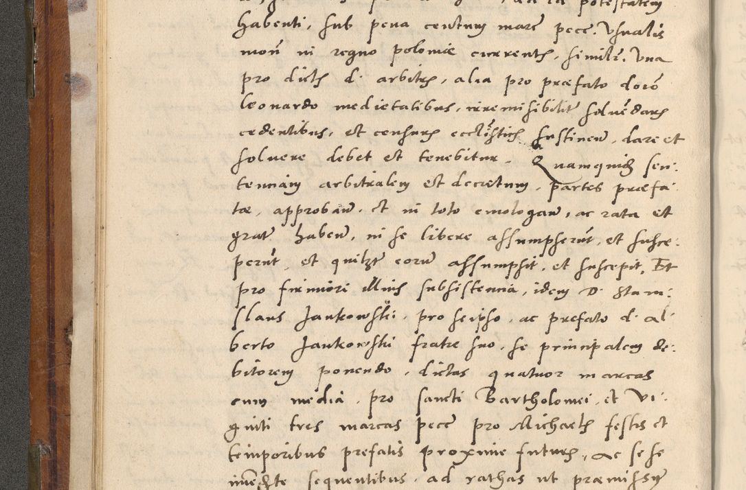 Zdjęcie nr 29 dla obiektu archiwalnego: Volumen unicum actorum episcopalium R. D. Andreae Zebrzydowski, episcopi Cracoviensis ducis Severiae ab a. D. 1551 usque ad annum 1560 mensem majum inclusive, quorum index ad finem praesentis voluminis adnotatus.