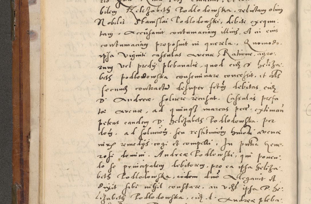 Zdjęcie nr 31 dla obiektu archiwalnego: Volumen unicum actorum episcopalium R. D. Andreae Zebrzydowski, episcopi Cracoviensis ducis Severiae ab a. D. 1551 usque ad annum 1560 mensem majum inclusive, quorum index ad finem praesentis voluminis adnotatus.
