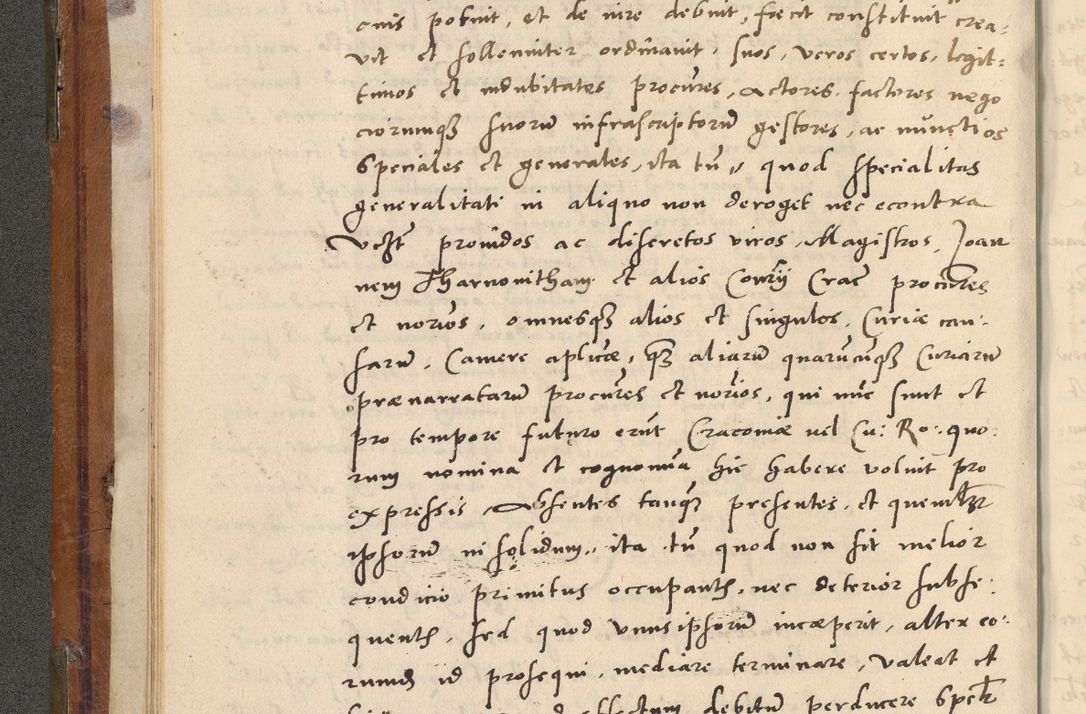 Zdjęcie nr 19 dla obiektu archiwalnego: Volumen unicum actorum episcopalium R. D. Andreae Zebrzydowski, episcopi Cracoviensis ducis Severiae ab a. D. 1551 usque ad annum 1560 mensem majum inclusive, quorum index ad finem praesentis voluminis adnotatus.