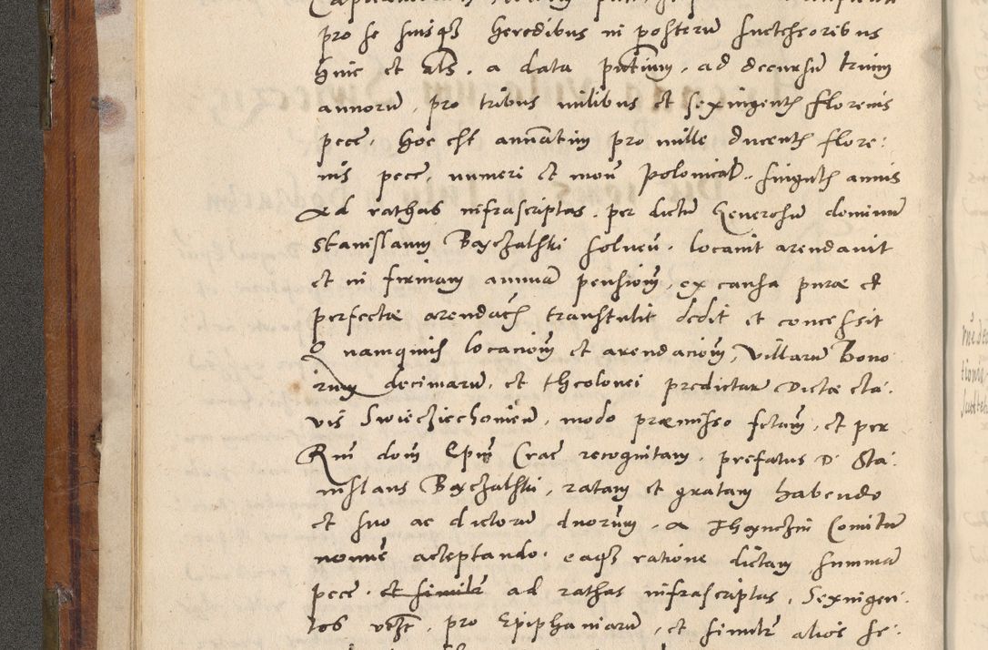 Zdjęcie nr 23 dla obiektu archiwalnego: Volumen unicum actorum episcopalium R. D. Andreae Zebrzydowski, episcopi Cracoviensis ducis Severiae ab a. D. 1551 usque ad annum 1560 mensem majum inclusive, quorum index ad finem praesentis voluminis adnotatus.