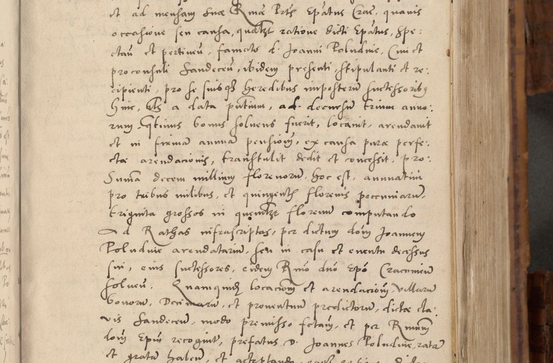 Zdjęcie nr 10 dla obiektu archiwalnego: Volumen unicum actorum episcopalium R. D. Andreae Zebrzydowski, episcopi Cracoviensis ducis Severiae ab a. D. 1551 usque ad annum 1560 mensem majum inclusive, quorum index ad finem praesentis voluminis adnotatus.