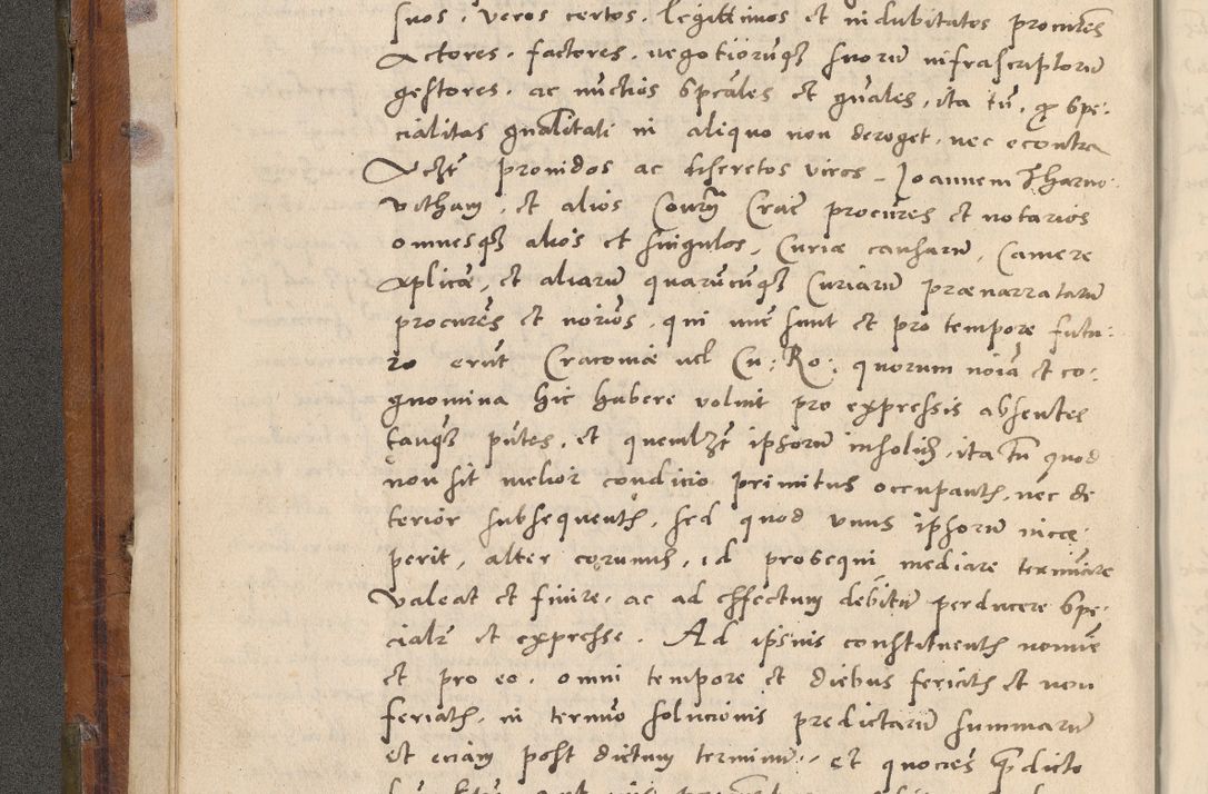 Zdjęcie nr 13 dla obiektu archiwalnego: Volumen unicum actorum episcopalium R. D. Andreae Zebrzydowski, episcopi Cracoviensis ducis Severiae ab a. D. 1551 usque ad annum 1560 mensem majum inclusive, quorum index ad finem praesentis voluminis adnotatus.