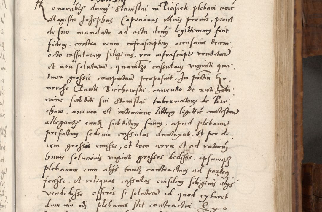 Zdjęcie nr 200 dla obiektu archiwalnego: Volumen unicum actorum episcopalium R. D. Andreae Zebrzydowski, episcopi Cracoviensis ducis Severiae ab a. D. 1551 usque ad annum 1560 mensem majum inclusive, quorum index ad finem praesentis voluminis adnotatus.