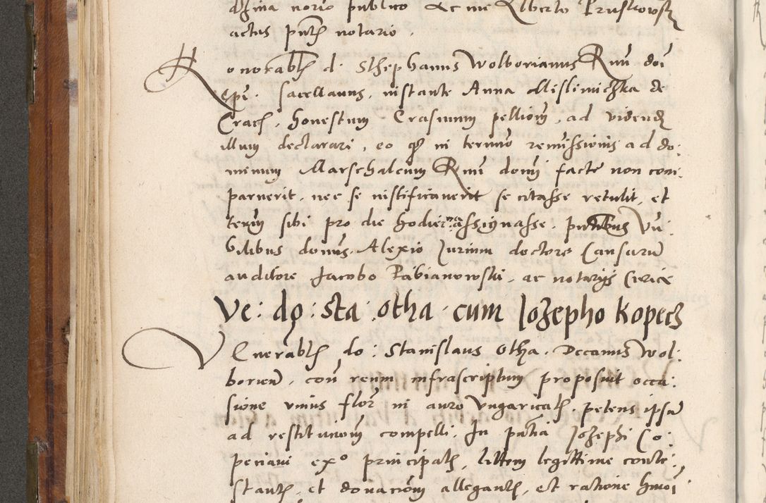 Zdjęcie nr 199 dla obiektu archiwalnego: Volumen unicum actorum episcopalium R. D. Andreae Zebrzydowski, episcopi Cracoviensis ducis Severiae ab a. D. 1551 usque ad annum 1560 mensem majum inclusive, quorum index ad finem praesentis voluminis adnotatus.
