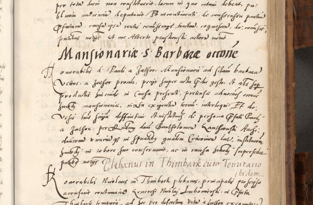 Zdjęcie nr 392 dla obiektu archiwalnego: Volumen unicum actorum episcopalium R. D. Andreae Zebrzydowski, episcopi Cracoviensis ducis Severiae ab a. D. 1551 usque ad annum 1560 mensem majum inclusive, quorum index ad finem praesentis voluminis adnotatus.