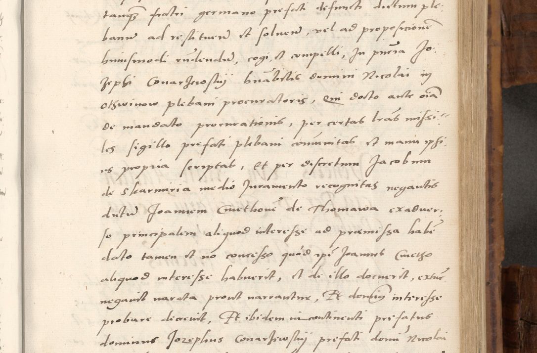 Zdjęcie nr 396 dla obiektu archiwalnego: Volumen unicum actorum episcopalium R. D. Andreae Zebrzydowski, episcopi Cracoviensis ducis Severiae ab a. D. 1551 usque ad annum 1560 mensem majum inclusive, quorum index ad finem praesentis voluminis adnotatus.