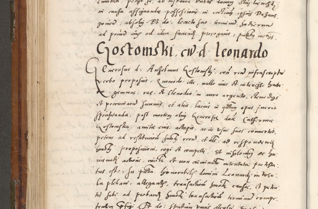 Zdjęcie nr 391 dla obiektu archiwalnego: Volumen unicum actorum episcopalium R. D. Andreae Zebrzydowski, episcopi Cracoviensis ducis Severiae ab a. D. 1551 usque ad annum 1560 mensem majum inclusive, quorum index ad finem praesentis voluminis adnotatus.