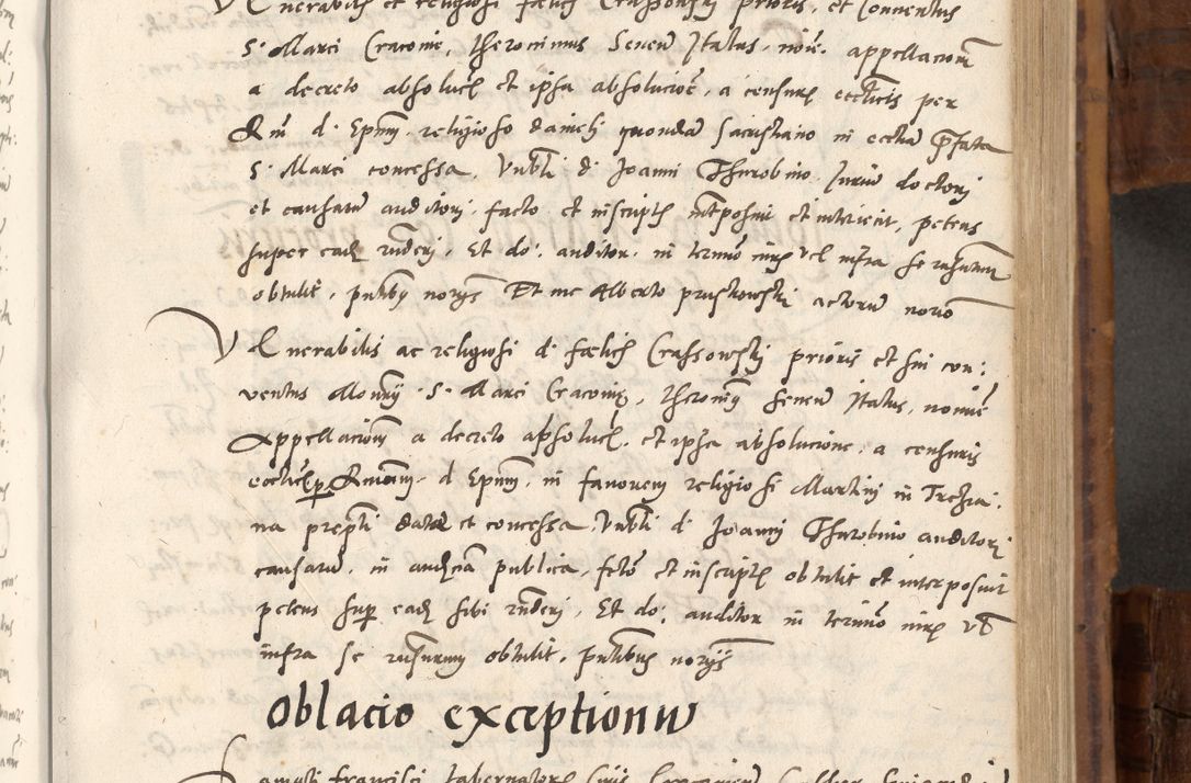Zdjęcie nr 382 dla obiektu archiwalnego: Volumen unicum actorum episcopalium R. D. Andreae Zebrzydowski, episcopi Cracoviensis ducis Severiae ab a. D. 1551 usque ad annum 1560 mensem majum inclusive, quorum index ad finem praesentis voluminis adnotatus.