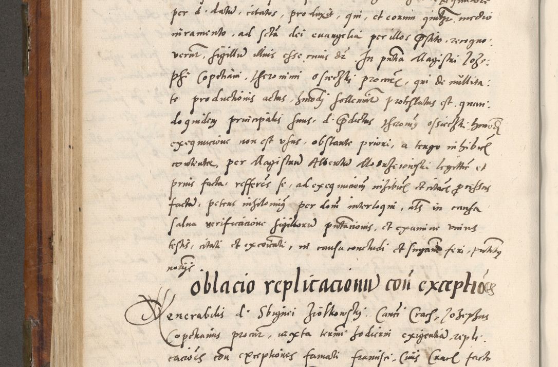 Zdjęcie nr 385 dla obiektu archiwalnego: Volumen unicum actorum episcopalium R. D. Andreae Zebrzydowski, episcopi Cracoviensis ducis Severiae ab a. D. 1551 usque ad annum 1560 mensem majum inclusive, quorum index ad finem praesentis voluminis adnotatus.