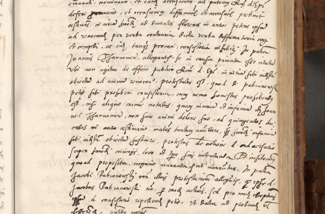 Zdjęcie nr 384 dla obiektu archiwalnego: Volumen unicum actorum episcopalium R. D. Andreae Zebrzydowski, episcopi Cracoviensis ducis Severiae ab a. D. 1551 usque ad annum 1560 mensem majum inclusive, quorum index ad finem praesentis voluminis adnotatus.