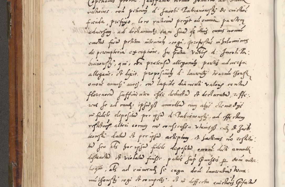 Zdjęcie nr 379 dla obiektu archiwalnego: Volumen unicum actorum episcopalium R. D. Andreae Zebrzydowski, episcopi Cracoviensis ducis Severiae ab a. D. 1551 usque ad annum 1560 mensem majum inclusive, quorum index ad finem praesentis voluminis adnotatus.