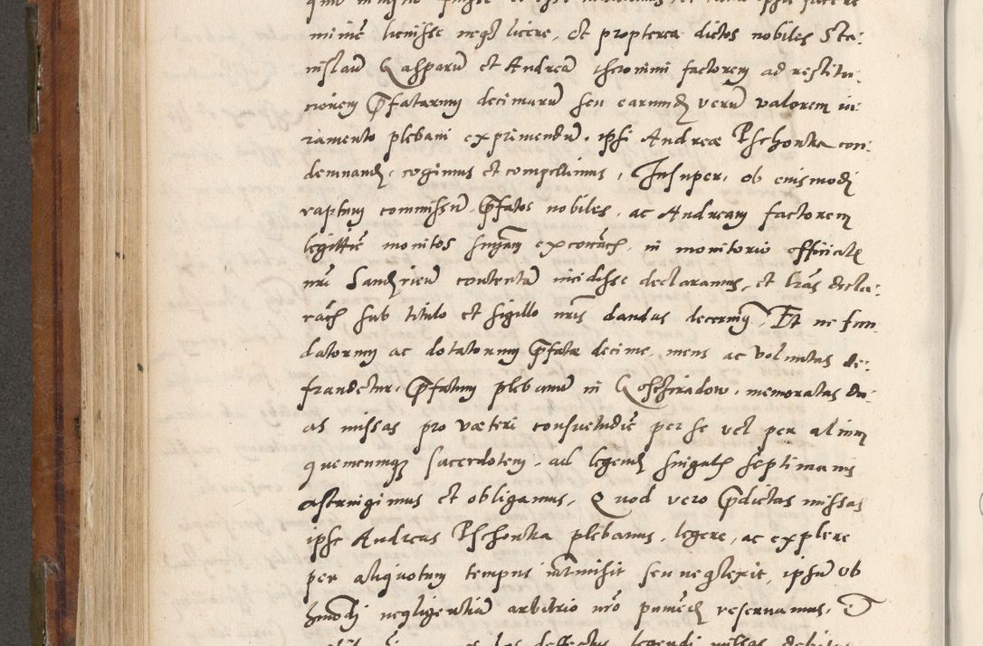 Zdjęcie nr 375 dla obiektu archiwalnego: Volumen unicum actorum episcopalium R. D. Andreae Zebrzydowski, episcopi Cracoviensis ducis Severiae ab a. D. 1551 usque ad annum 1560 mensem majum inclusive, quorum index ad finem praesentis voluminis adnotatus.