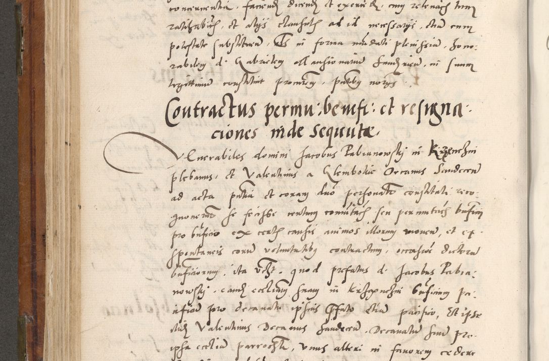 Zdjęcie nr 369 dla obiektu archiwalnego: Volumen unicum actorum episcopalium R. D. Andreae Zebrzydowski, episcopi Cracoviensis ducis Severiae ab a. D. 1551 usque ad annum 1560 mensem majum inclusive, quorum index ad finem praesentis voluminis adnotatus.