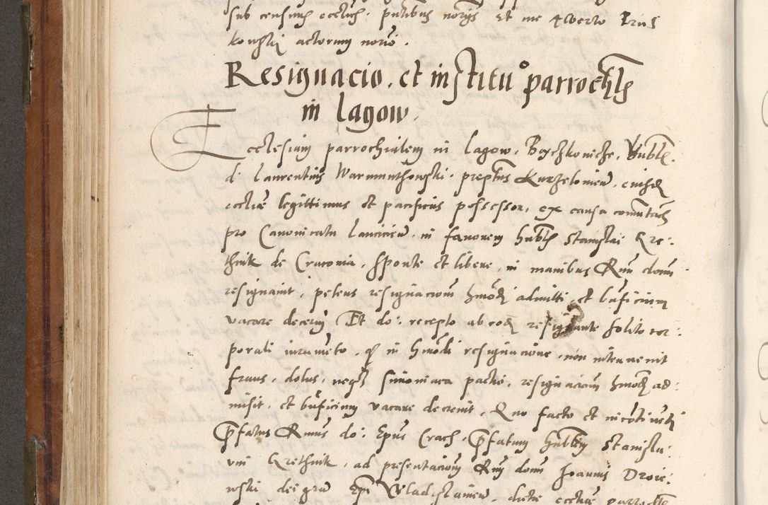 Zdjęcie nr 359 dla obiektu archiwalnego: Volumen unicum actorum episcopalium R. D. Andreae Zebrzydowski, episcopi Cracoviensis ducis Severiae ab a. D. 1551 usque ad annum 1560 mensem majum inclusive, quorum index ad finem praesentis voluminis adnotatus.